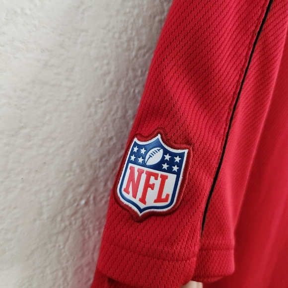 Nike Shirt Mens XL Red San Francisco 49ers On field Dri Fit Polo  Top NFL - Picture 5 of 10